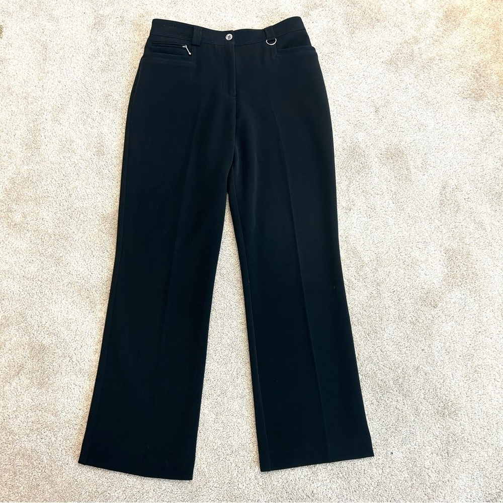 Bellissima black trouser dress pants Sz 8